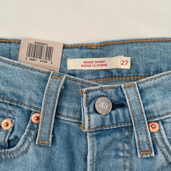 New size 27 Levi’s Wedgie skinny stretch - Picture 4 of 5